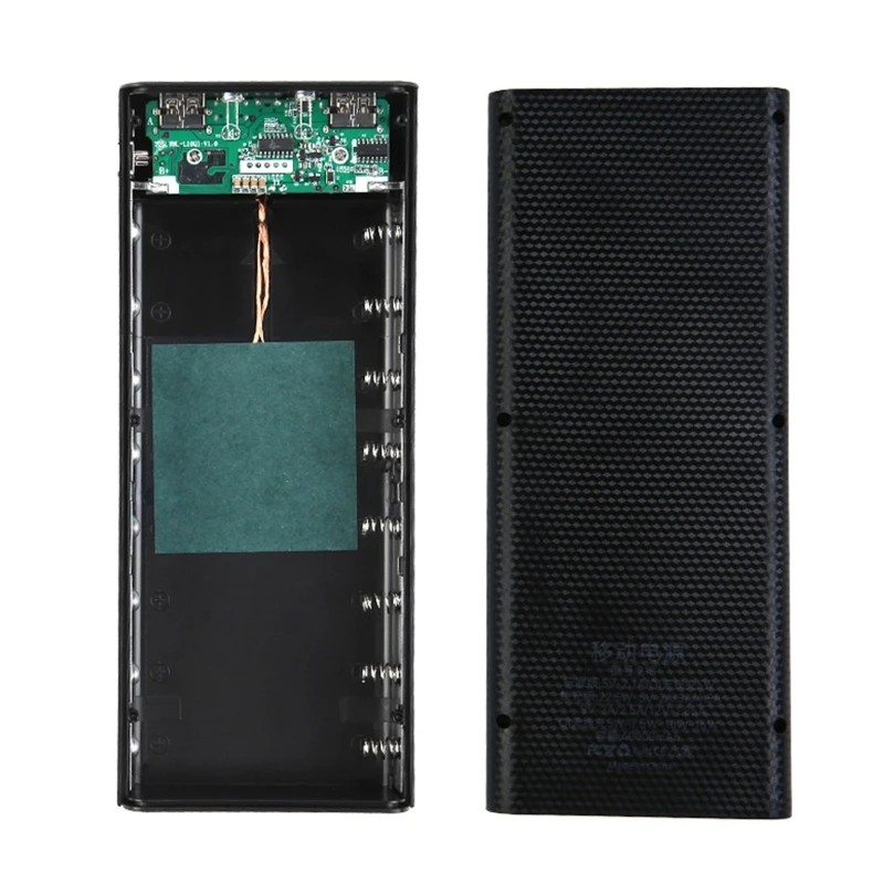 Detachable 5W 10W 22.5W QC3.0 LCD 8x21700 Battery for Case for Shell Fast Wireless Charging Box Portab