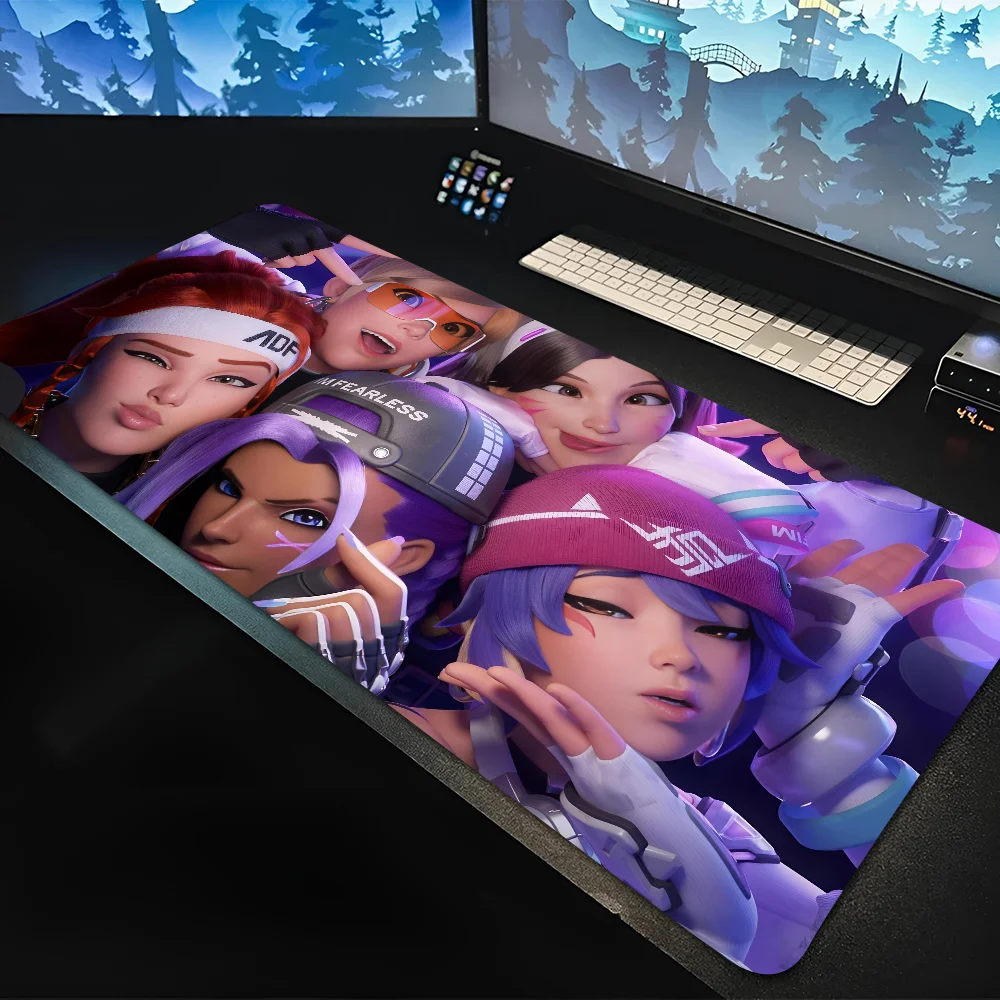 

Game-Overwatch-2-OW Non-slip Mouse Pad Suitable For Office Computers Laptops E-sports Game Desk Mats XXL Keyboard