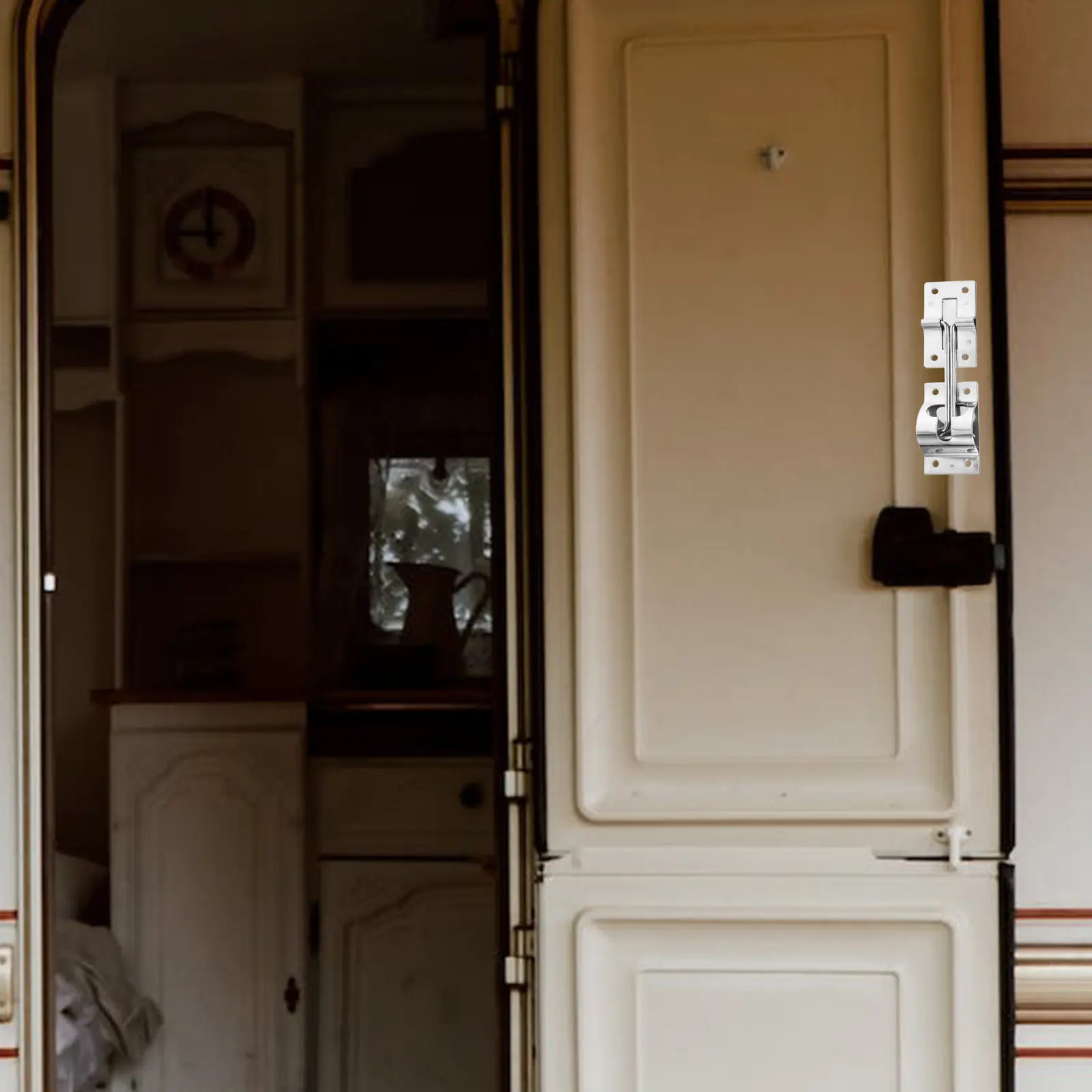 

1 комплект Т-образных дверных защелок из нержавеющей стали для прицепов, рефрижераторов, фургонов-рефрижераторов, сверхпрочные, для дверей