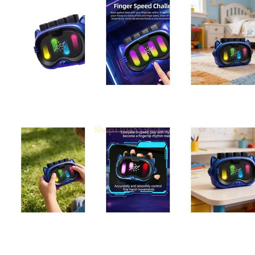 

Best Seller Small Electronic Music Game With 9 Different Sound Categories And Speed Testing Ability