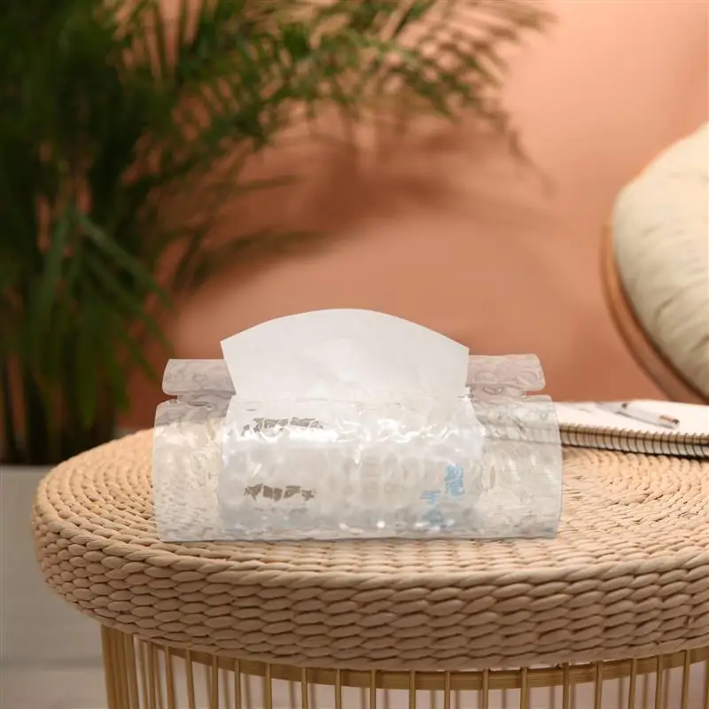 Plastic Containers Paper Towel Holder Tissue Dispenser Table Desktop Napkin Organizer Decoration