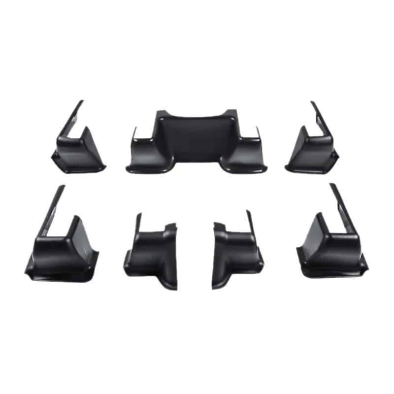 

R1-Car Seat Corner Protector Slide Rail Half-Wrapped Seat Corner Protector For Tesla Model Y Modification Durable Easy Install