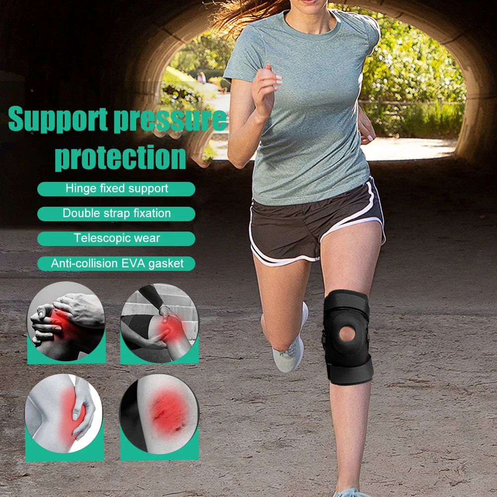 1Pcs Sports Knee Support Patella Belt Elastic Bandage Tape Sport Strap Knee Pads Protector Band For Knee Brace Football Fitness