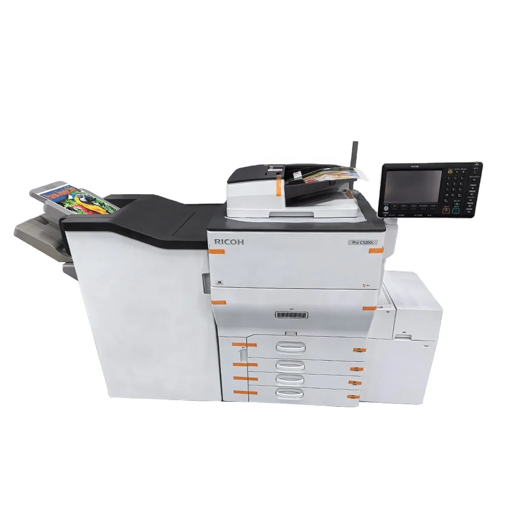 Original Refurbished  Ricoh C5200S Refurbished Color Photocopier Printer Multifunction Machine