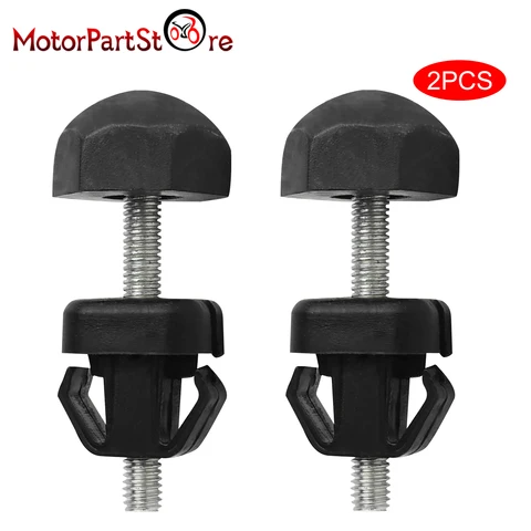 2 комплекта остановки бампера капота для Ford F150 F250 F350 F450 Explorer Super Duty Bronco Mountaineer Ranger Town Car F4TZ-16758-A