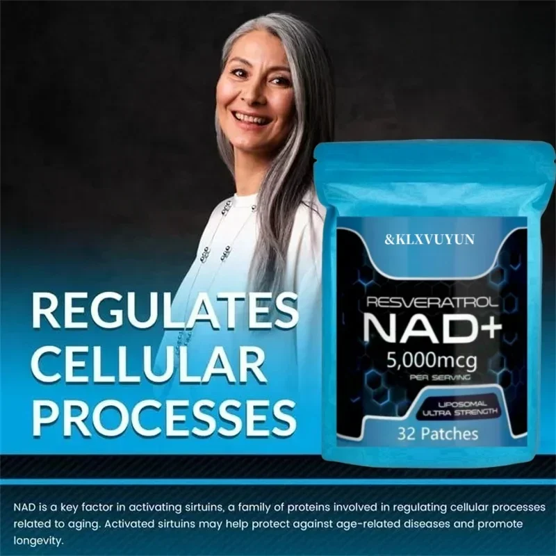Patches Transdermicos NAD Plus 32 Patches ( Fornecimento de 30 Dias), Fornecimento de 1 Mês