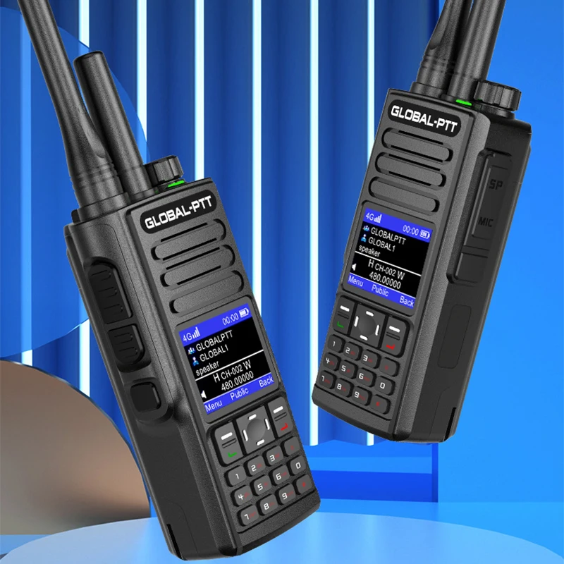 Imagem -02 - Walkie Talkie g8 Vhf Global Ptt b1 b2 b4 b5 4g 10w Poderoso Rádio em Dois Sentidos Longo Alcance Profissional 5000km Uhf