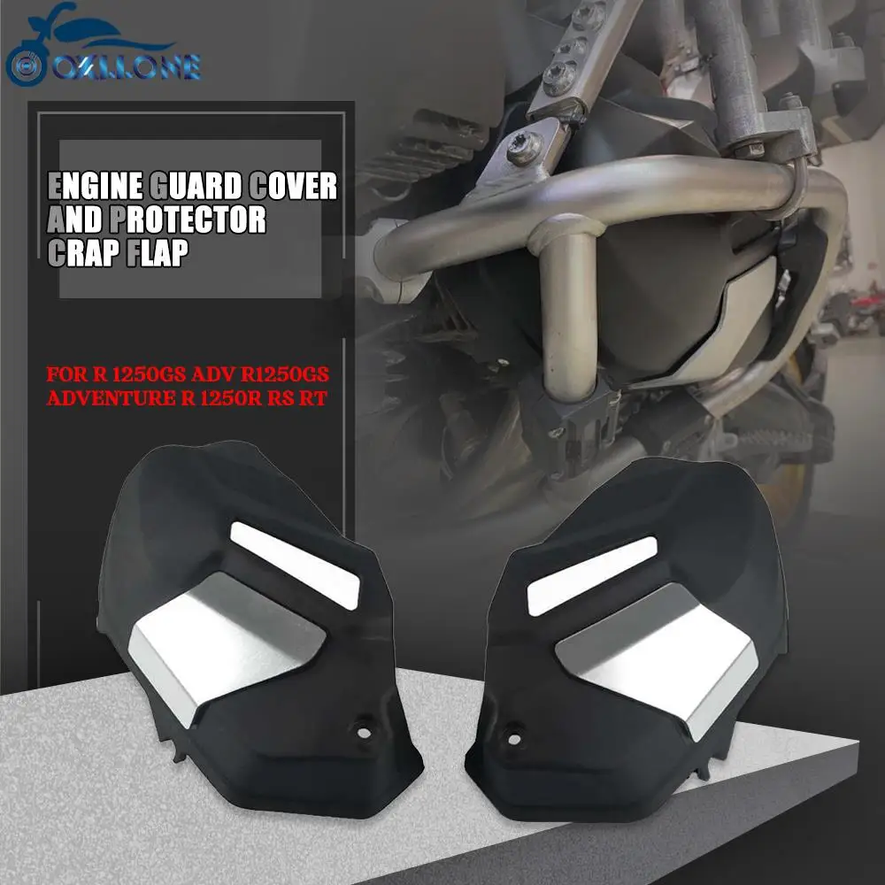 

Motorcycle Accessories Engine Guard Cover and protector Crap Flap FOR BMW R 1250GS ADV R1250GS Adventure R 1250R RS RT 2018-2021