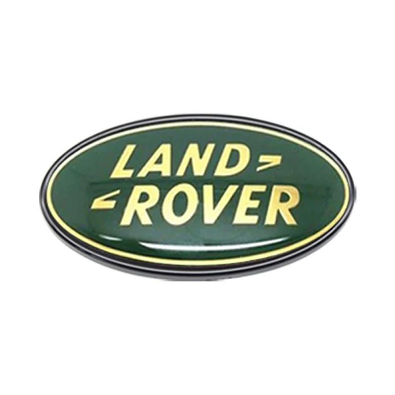 3D Car Front and rear Emblem Badge Sticker For Land rover SVR Discovery Velar Evoque Freelander Range Rover L322 car accessories