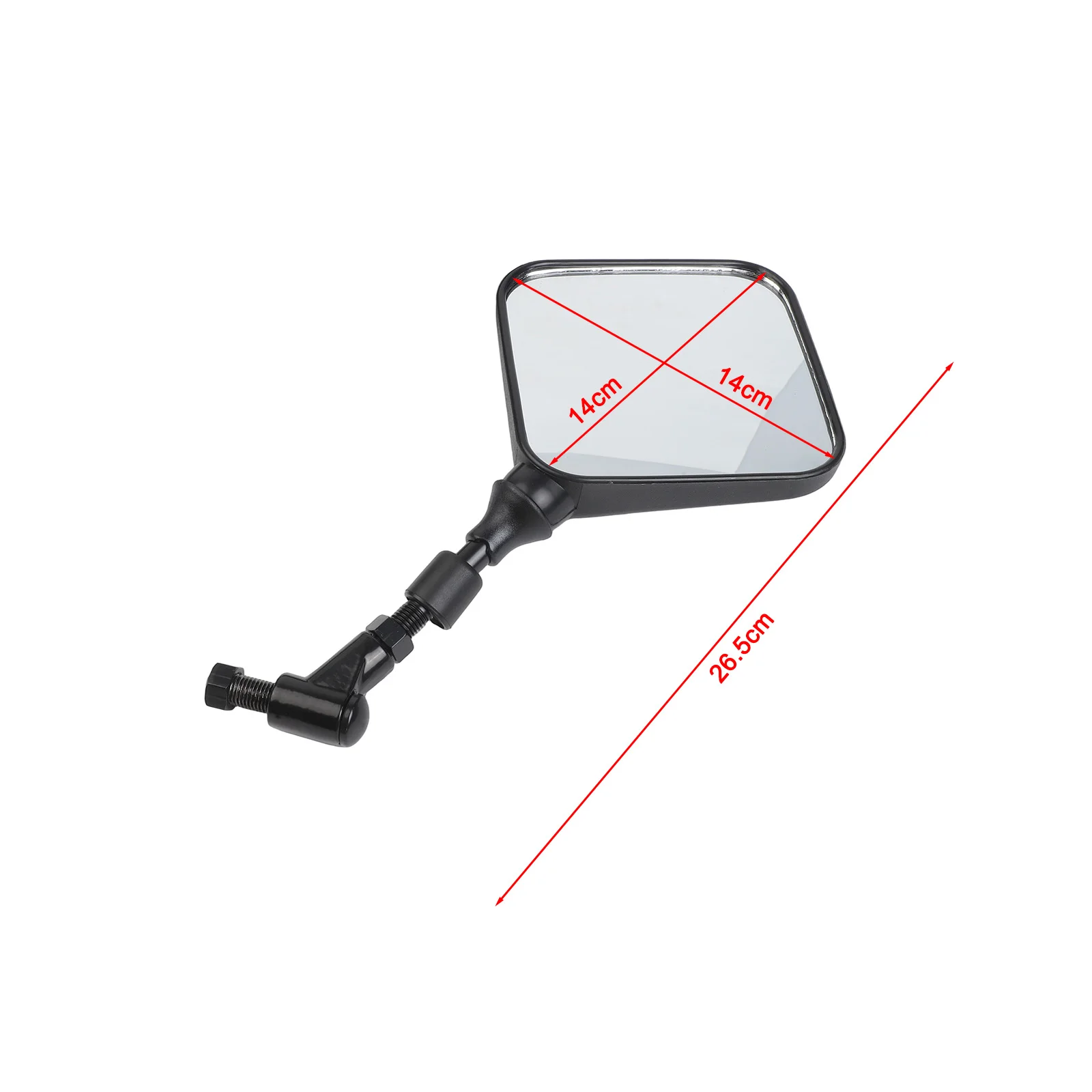 Adjustable Motorcycle Rear View Mirrors for Suzuki DR 200 250 DR350 for drz 400 650 DR650 Enhance Your Safety on the Road