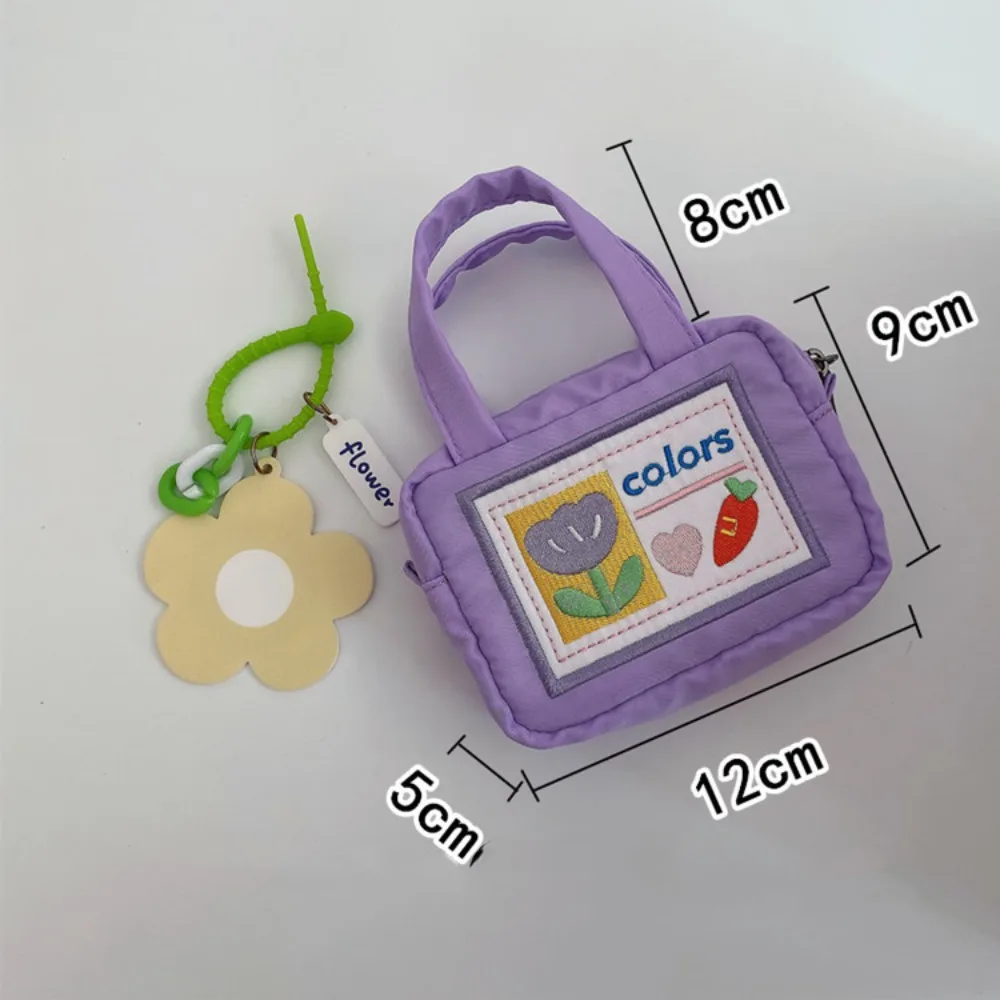 Cartoon Flower Kawaii CCD Camera Bag Ultralight Colorful Cute Storage Bag Portable Coin Purse Small Change Bag Cosmetic Case