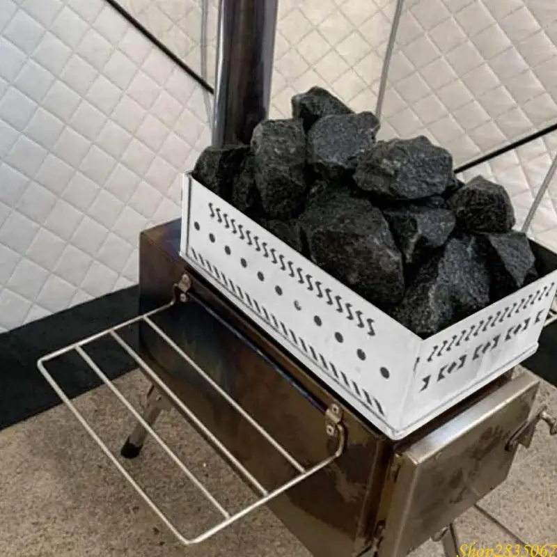 Security Net Pliable Basket 300MM for Steambath Heating and Outdoor Cooking 831F