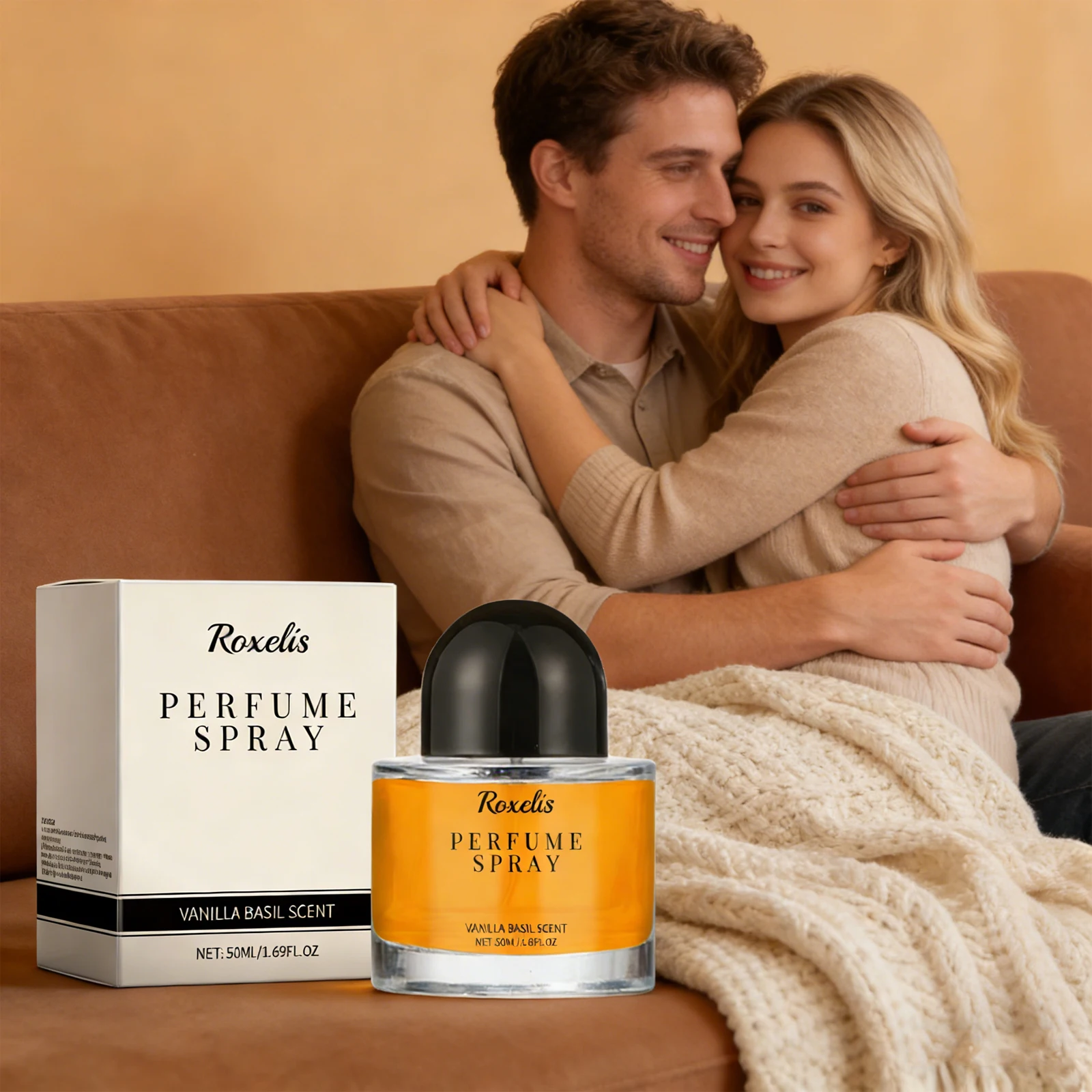 

Roxelis Vanilla Basil Eau De Toilette Spray Charming Floral Scent Refreshing Fragrance for Women Elegance Ideal for Daily