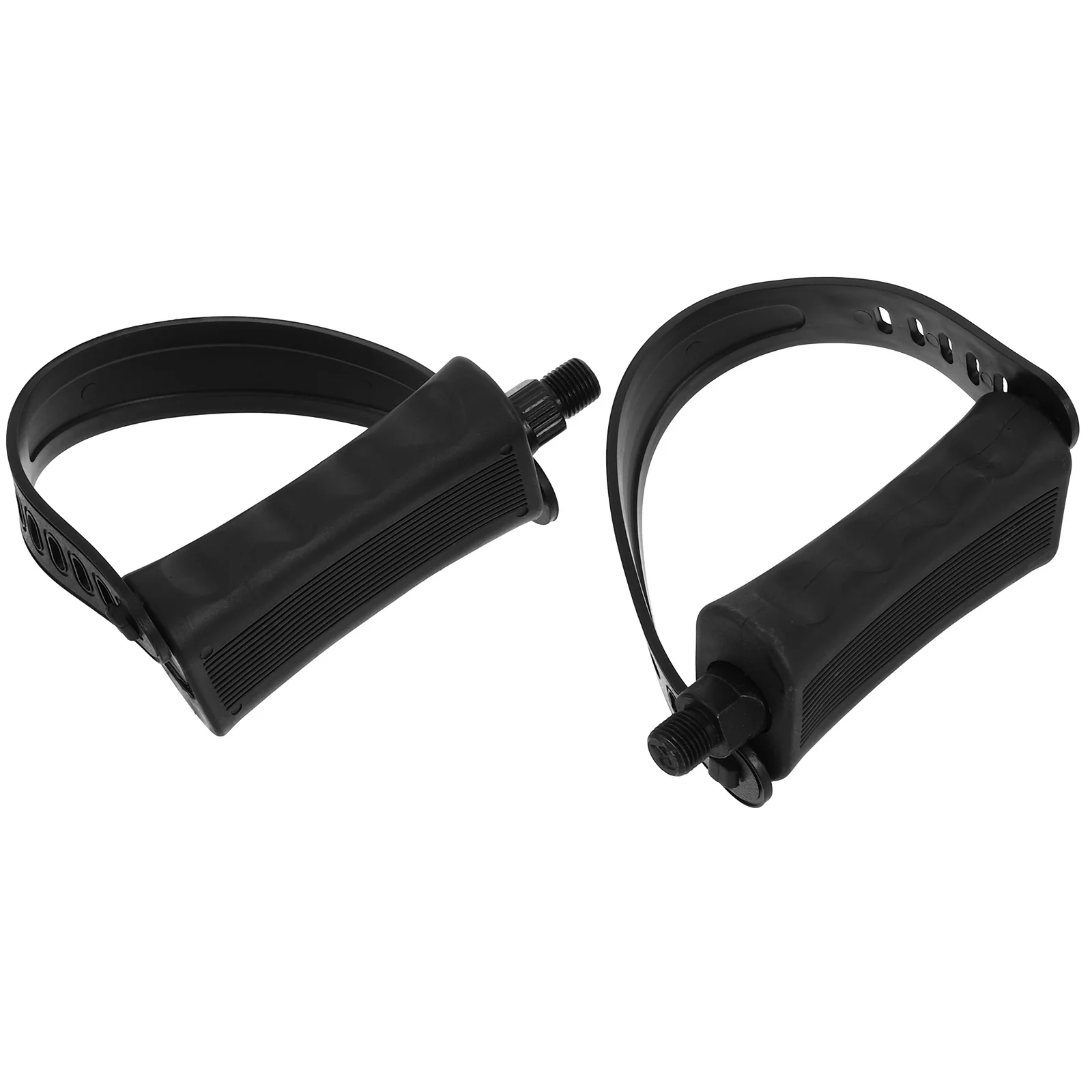

1 Pair Exercise Nonslip Surface Adjustable Straps For Indoor Gym Fitness Equipment Cycling Parts For Bike Pedal Straps