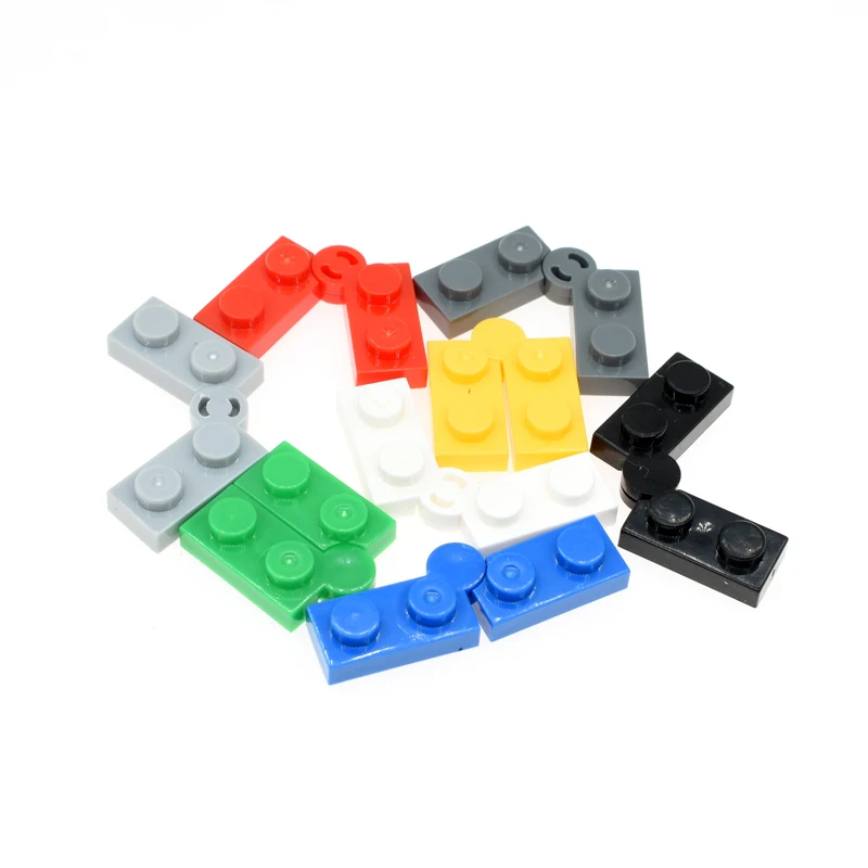 MOC Brick Parts 73983 Hinge Plate 1 x 4 Swivel Top / Base Classic Piece Building Block Toy Accessory