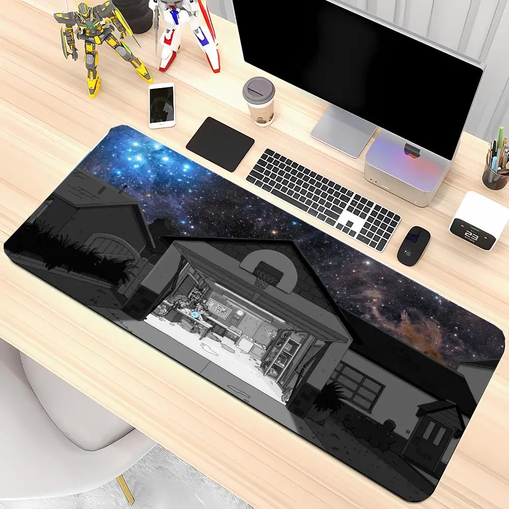 

Креативная мастерская под звездным небом, противоскользящий утолщенный коврик для мыши, большой коврик для мыши