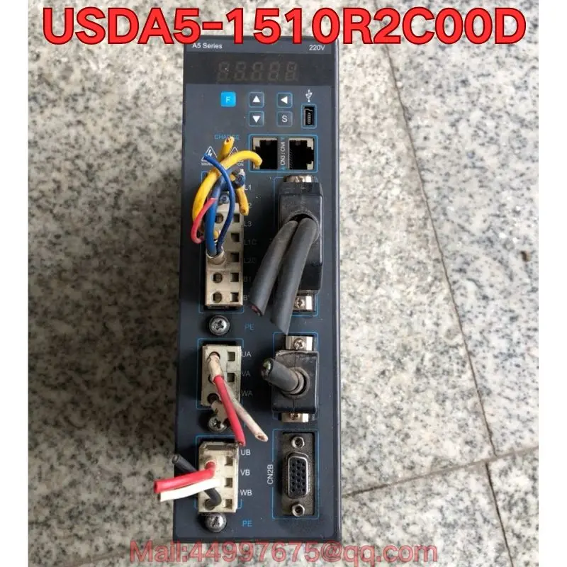Second-hand USDA5-1510R2C00D servo drive function test is normal Latest prices for August 2026