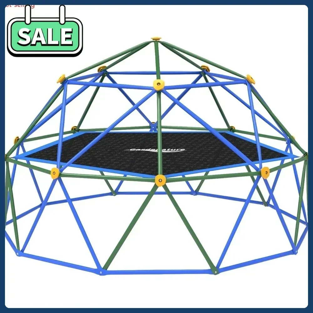 

BestsellerBestsellerGardenature 10FT Climbing Dome with Hammock, Outdoor Jungle Gym for Kids, Geometric Dome Climber Supporting