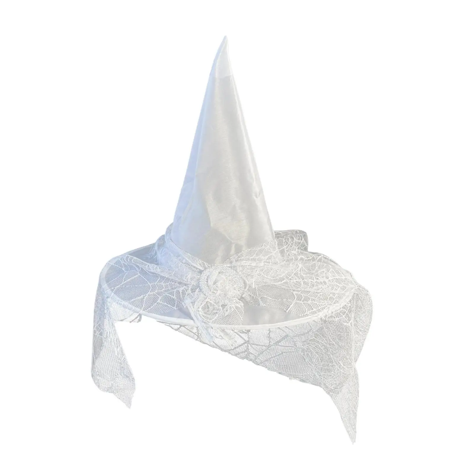 Halloween Witch Hat Lightweight Headgear for Club Stage Performance Dress up