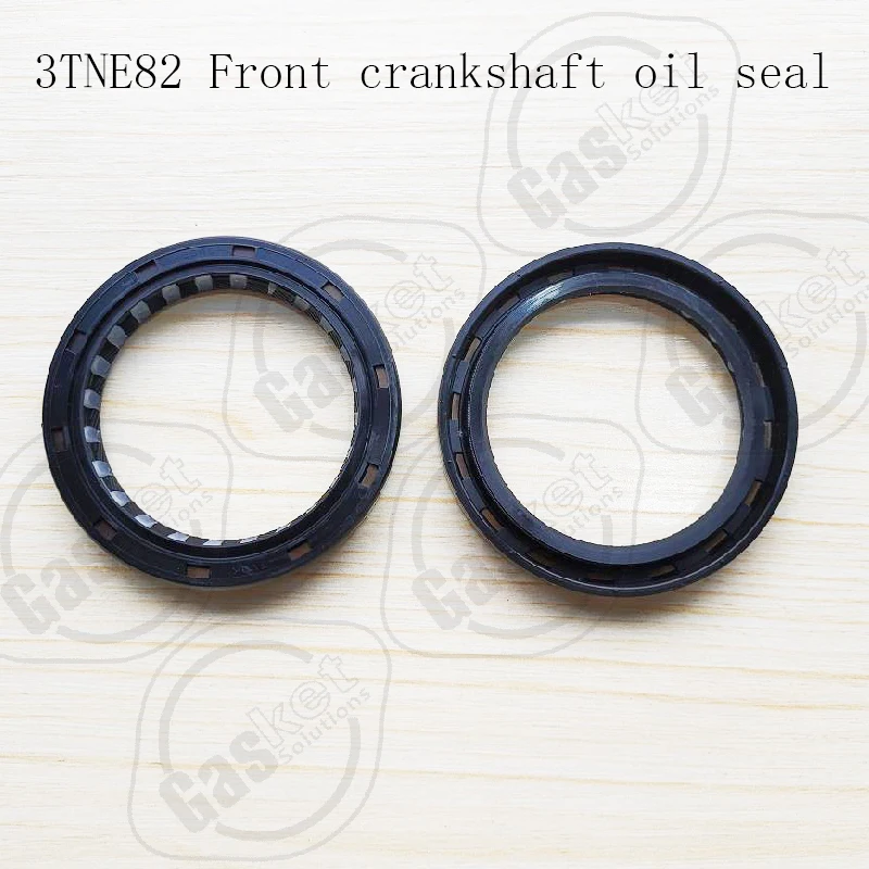 2Pcs Front & Rear crankshaft oil seal kits For 3TNV76 3TNE68 2TNE66 3TNV74 3TNA72 3TNE72 3TNV70 3TNE82 Tractor Excavator Engines