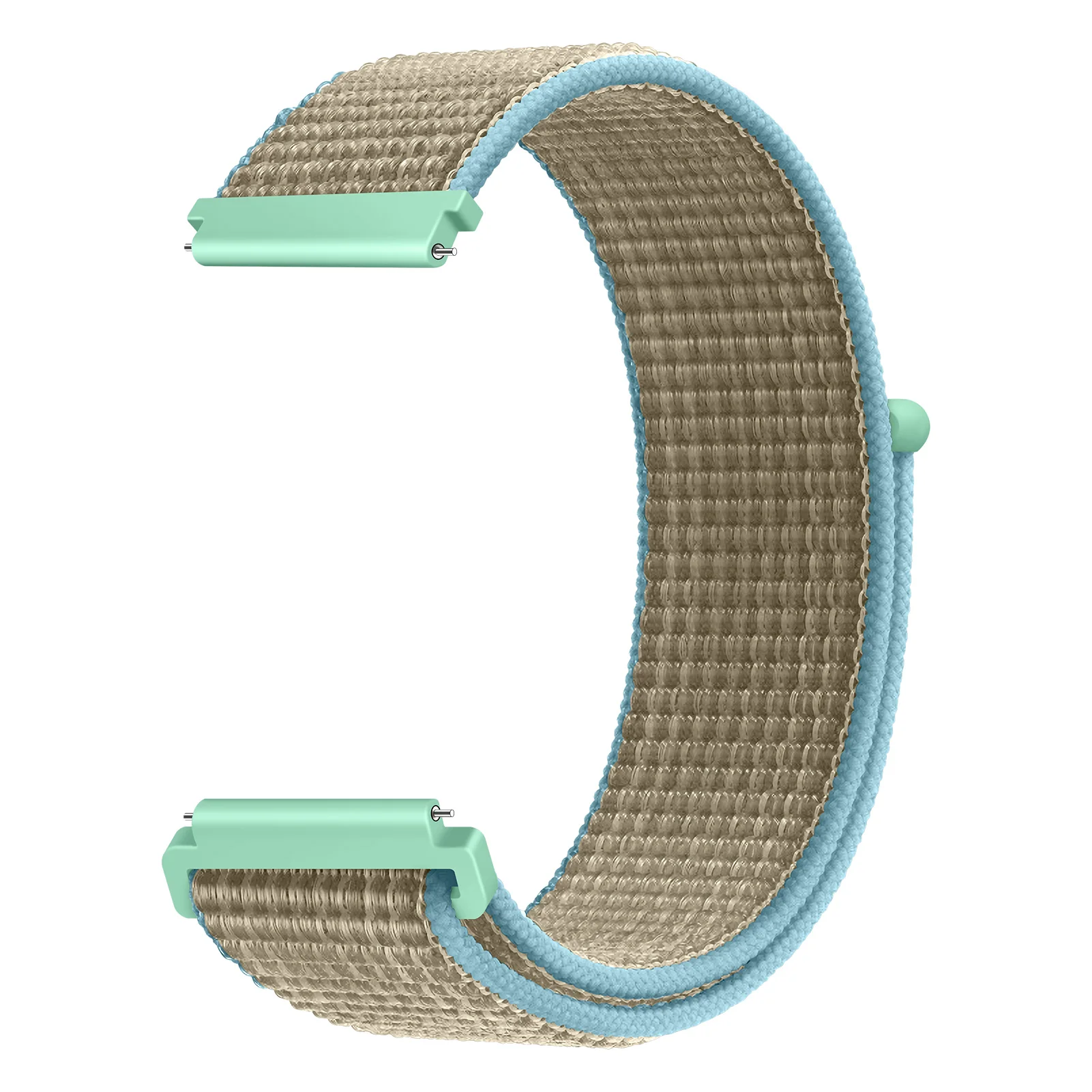 Nylon-Schlaufenarmband für Amazfit Bip 6/5/GTS 4/3/2/2e/Mini/GTR 42 mm/47 mm/GTR 4/3 Pro Sport 20 mm/22 mm Armband Amazfit Active 2 Band