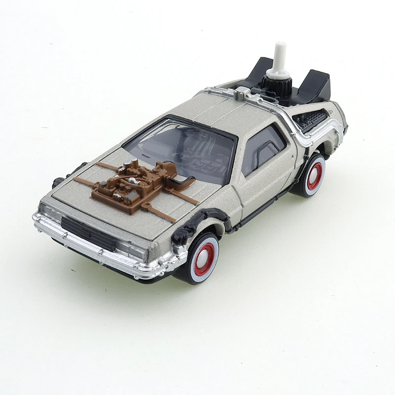 Tomica Premium Unlimited 02 Back To The Future Ime Machine Car Alloy Toys Motor Vehicle Diecast Metal Model for Children