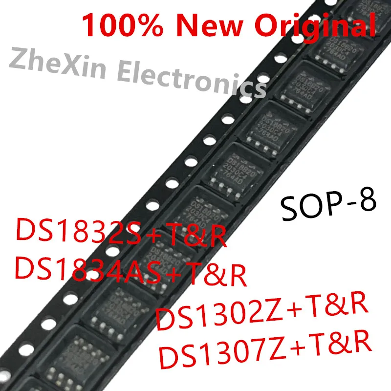 10PCS/Lot  DS1832S+T&R  DS1832 、DS1834AS+T&R  DS1834A 、DS1307Z+T&R  DS1307 、DS1302Z+  DS1302  New original real-time clock chip