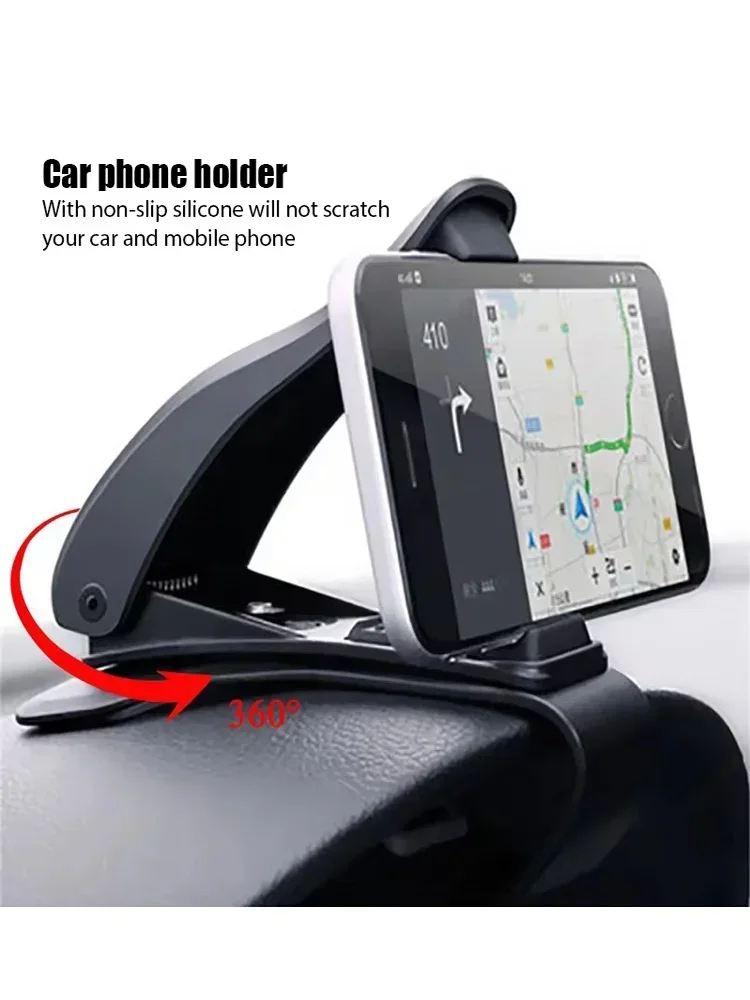 Support universel pour téléphone portable de voiture, panneau de support à Clip facile, support universel multifonctionnel pour tableau de bord, support de Navigation GPS