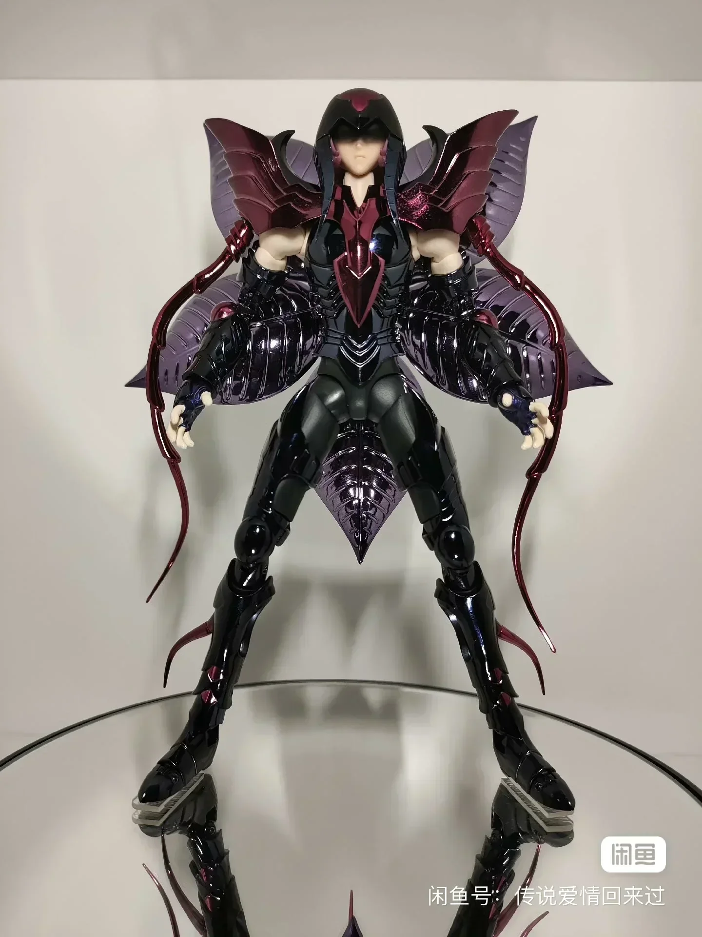 

Limited Spot Soul Saint Seiya Myth Holy Cloth Underworld Warrior Demon Star Quinn Demonic Flower Action Figures Model Kid Gift