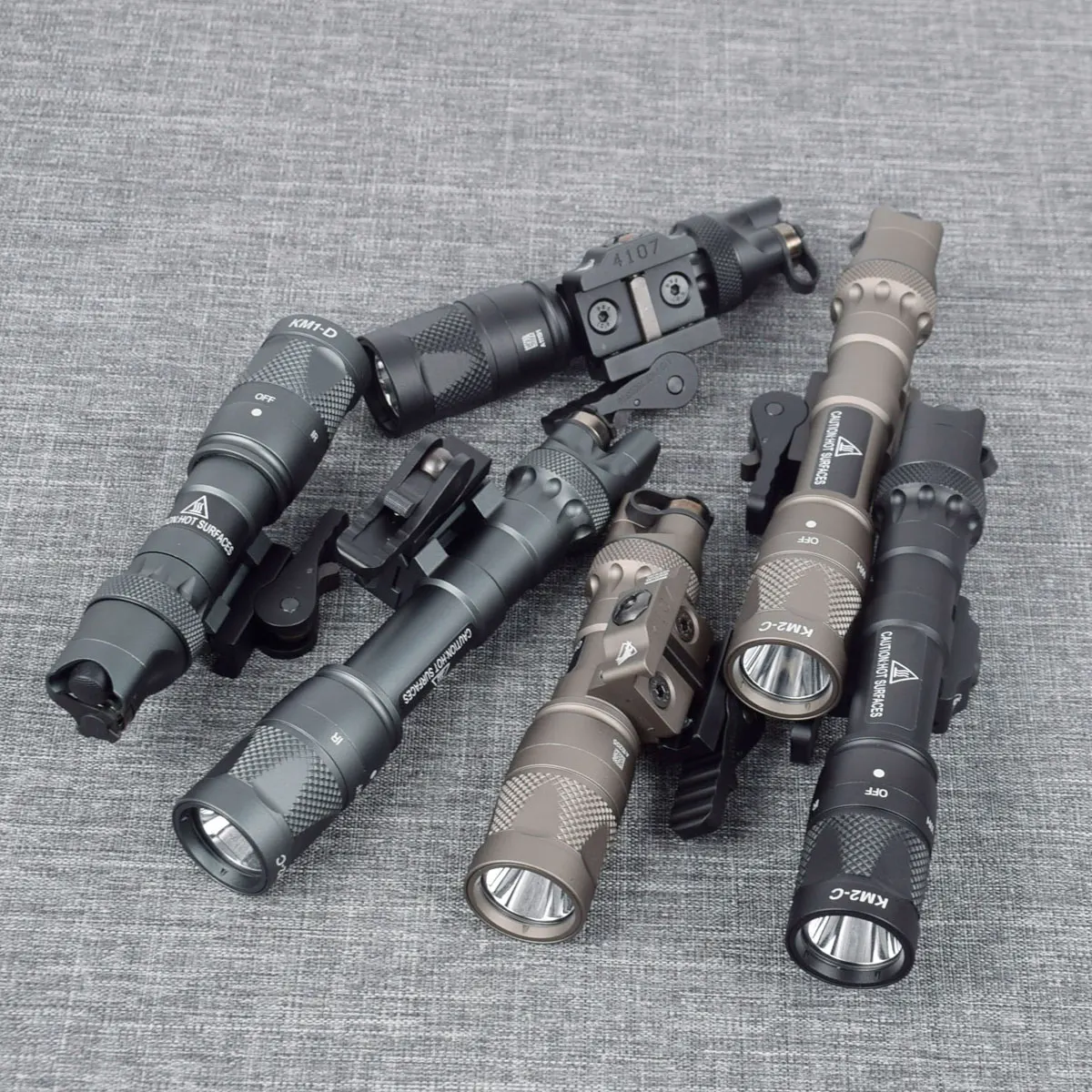 SURE-FIRE m4懐中電灯 Surefire-赤外線LED懐中電灯,戦術的なトーチ,アップグレードqdマウント
