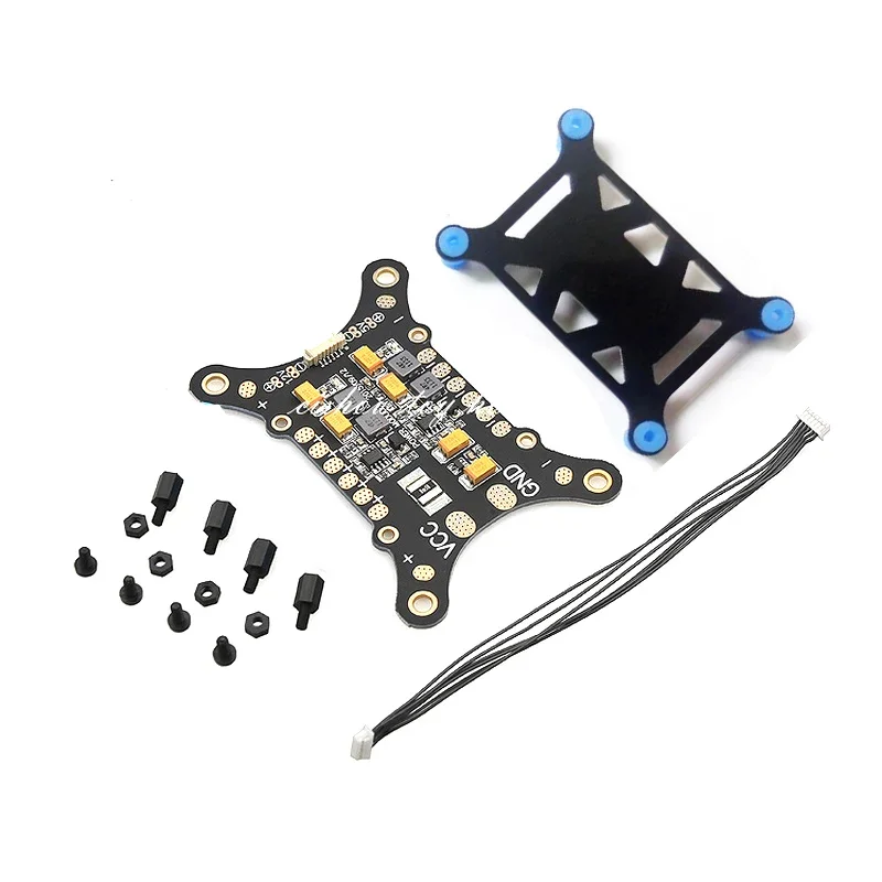 APM / PIXHAWK  PX4 5 in 1 PDB Super Shock Absorber Integrated Power Module ESC  Distribution Board 5V & 12V BEC RC