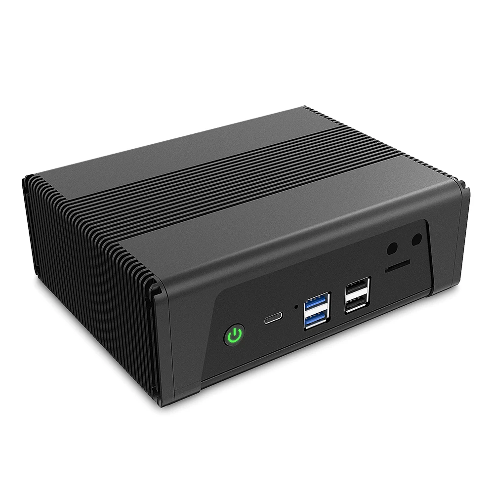 Imagem -02 - Topton-mini pc Amd Ryzen 5825u 5800u 4x Intel I226-v 2.5g Servidor Nas Appliance Firewall Roteador Macio Nvme Sata 3x4k Uhd