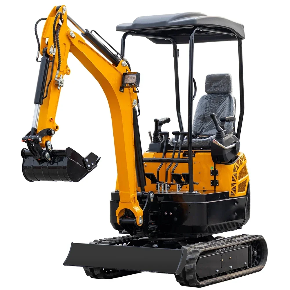 

ZZH18 Rubber Crawler Excavator 1.8T Small Excavator Loader Kubota Engine Hot Selling