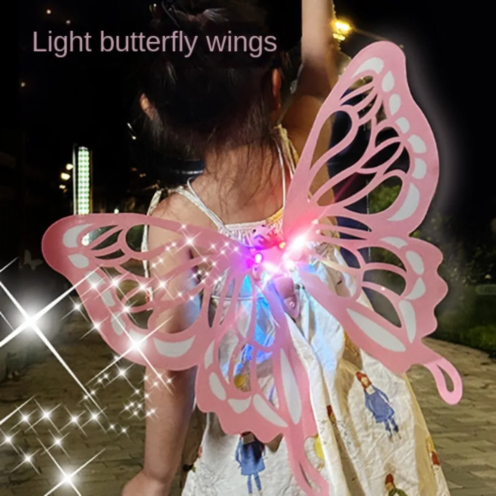 Hot Sale Butterfly Pet Gog Cat Wing Luminescent Cute Pet Back Decoration Pet Clothes Pet Supplies