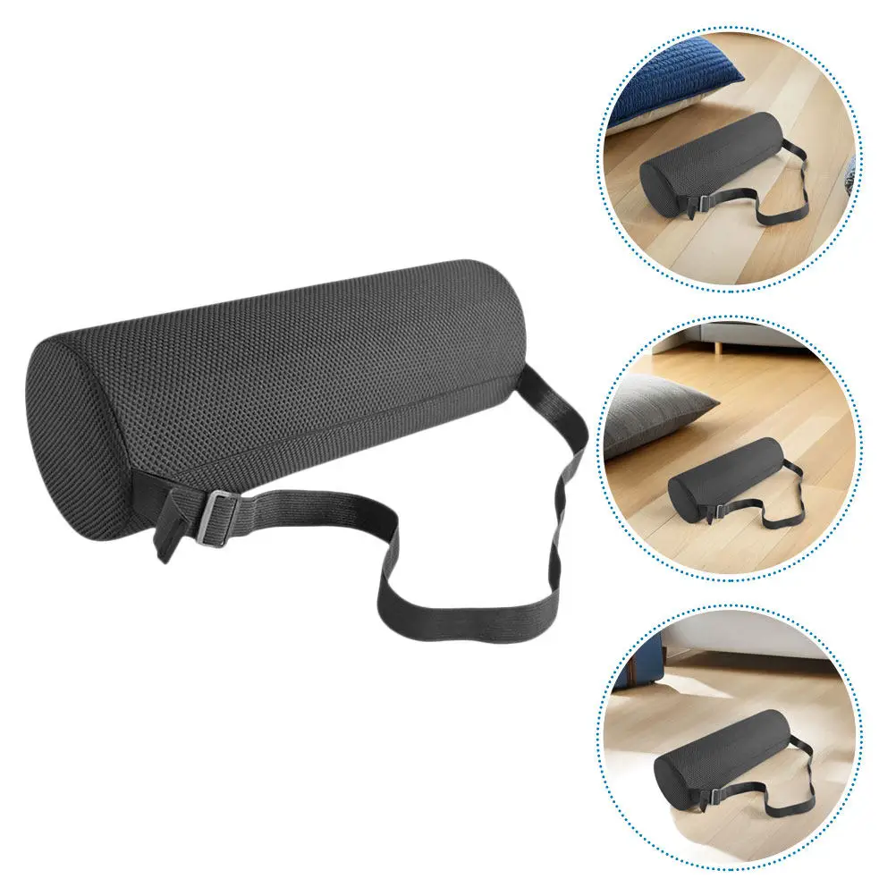 Lumbar Support Pillow Breathable 3D Mesh Foam Lumbar Roll Pillow for Office Chair Car Seat Enhanced Comfort Support