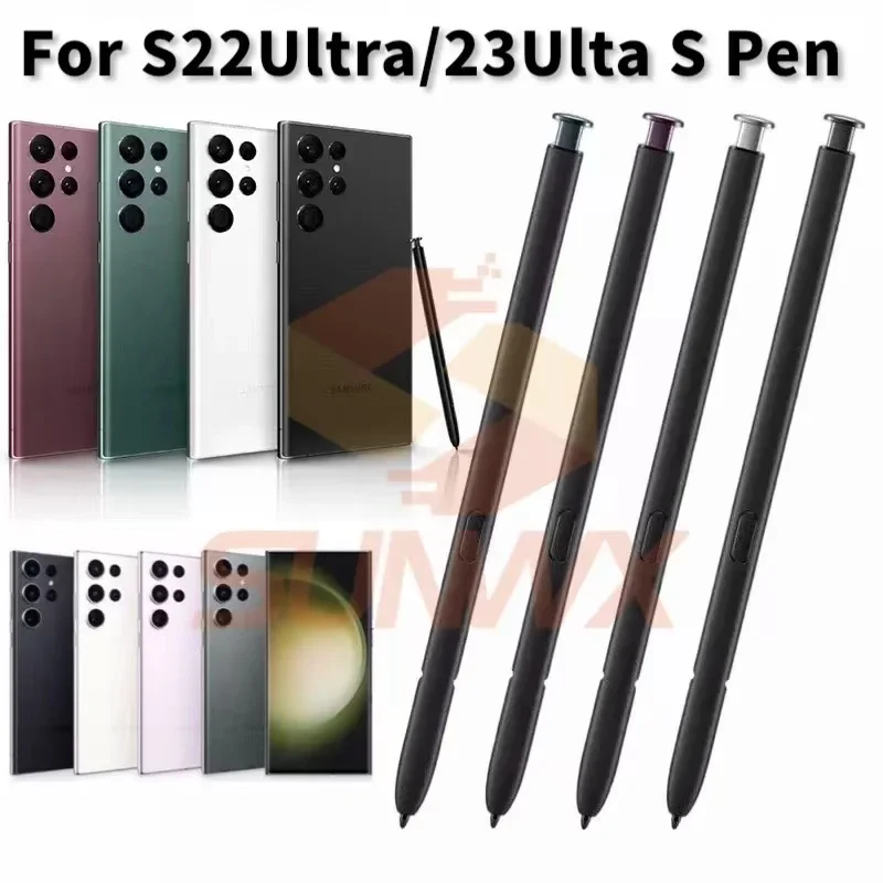 New Stylus  For Samsung Galaxy S22Ultra S23 Ultra SM-S908 S918 Replacement Touch S Pen  Tablet Phone Writing Pencil No Bluetoot