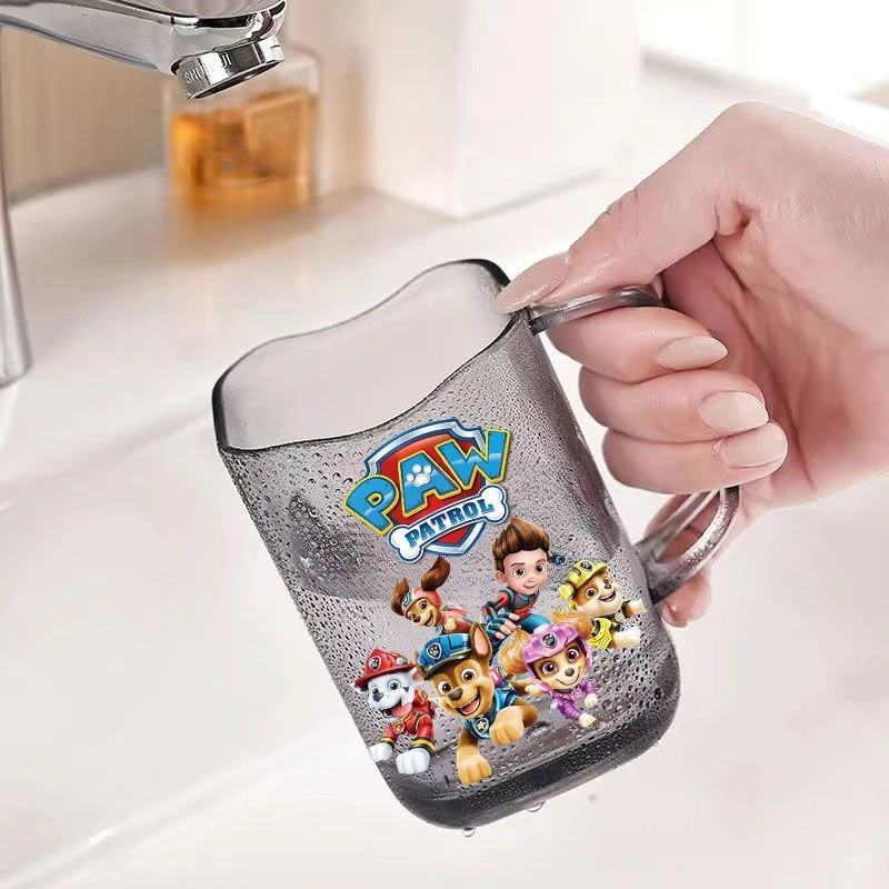 380 مللي باو باترول كوب لفرشاة الأسنان الحمام فرشاة غسيل كوب أنيمي صبي فتاة المحمولة البلاستيك كوب غسول الفم اكسسوارات الحمام هدية #6