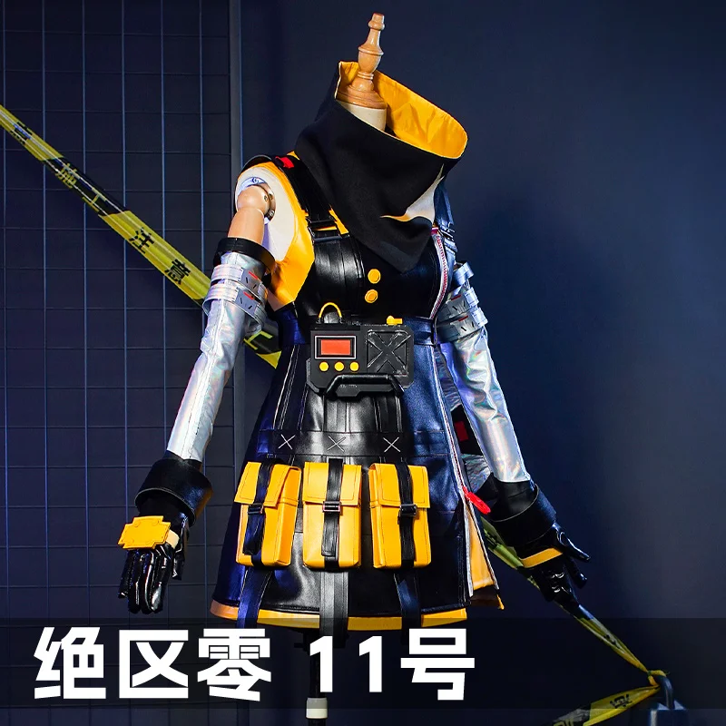 COS-KiKi Zenless Zone Zero Soldier 11 Game Suit Lovely Uniform Cosplay Costume Halloween Party Role Play Outfit Women XS-XXL