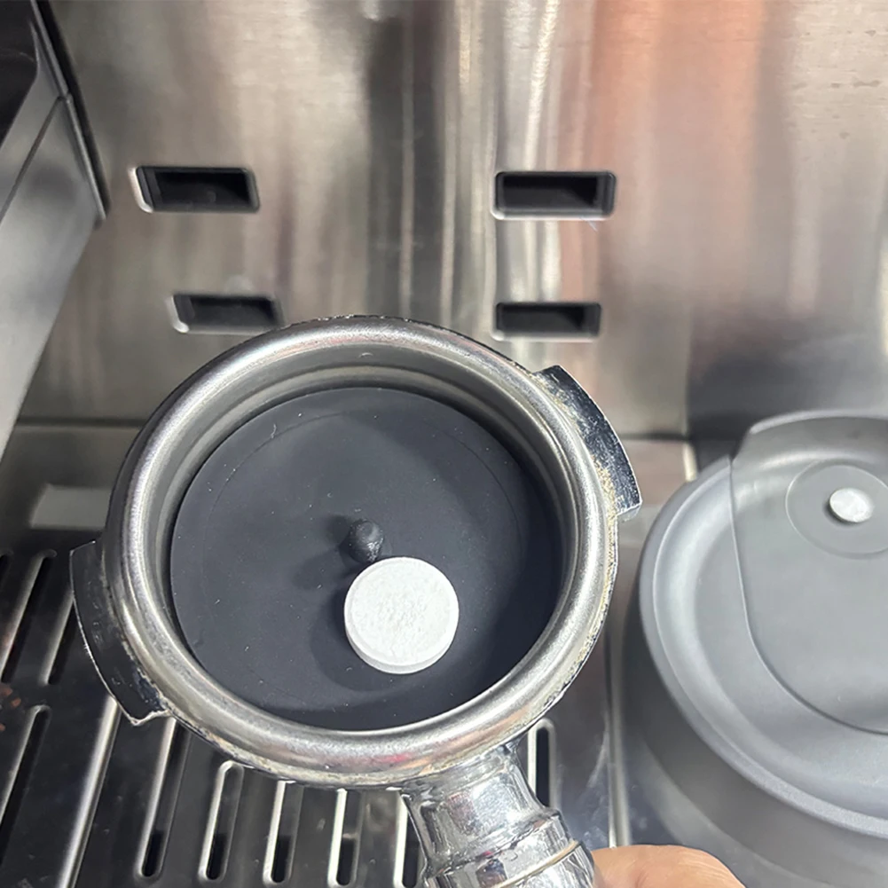 Espresso Machine Backflush Disc Blind Filter for Deep Cleaning Group Head on Semi-Automatic and Commercial Machines