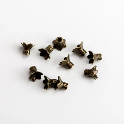 Beads Cap Connector Wholesale Jewelry Lots DIY Jewelry Making Findings Handicraft Accessories For Jewelries Needlework #JZ403