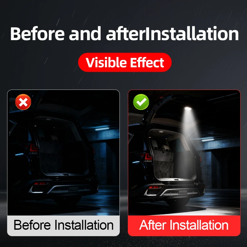 Per Toyota Lexus LX600 600 700 LX 2022-2025 Portellone Luce Lampada A LED Impermeabile Tronco Porta Luce di Cortesia Parti di Illuminazione Interni