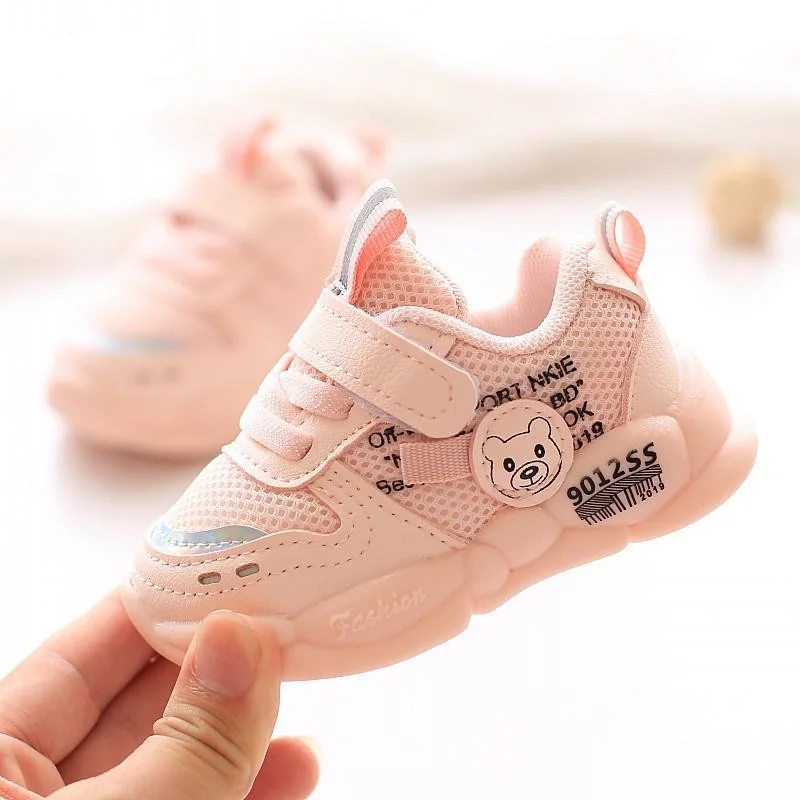 Autumn Winter Casual Shoes for Baby Boys Girls Plush Warm Kids Sneakers Solid Walking Shoes Toddler PU Leather Cotton Shoes