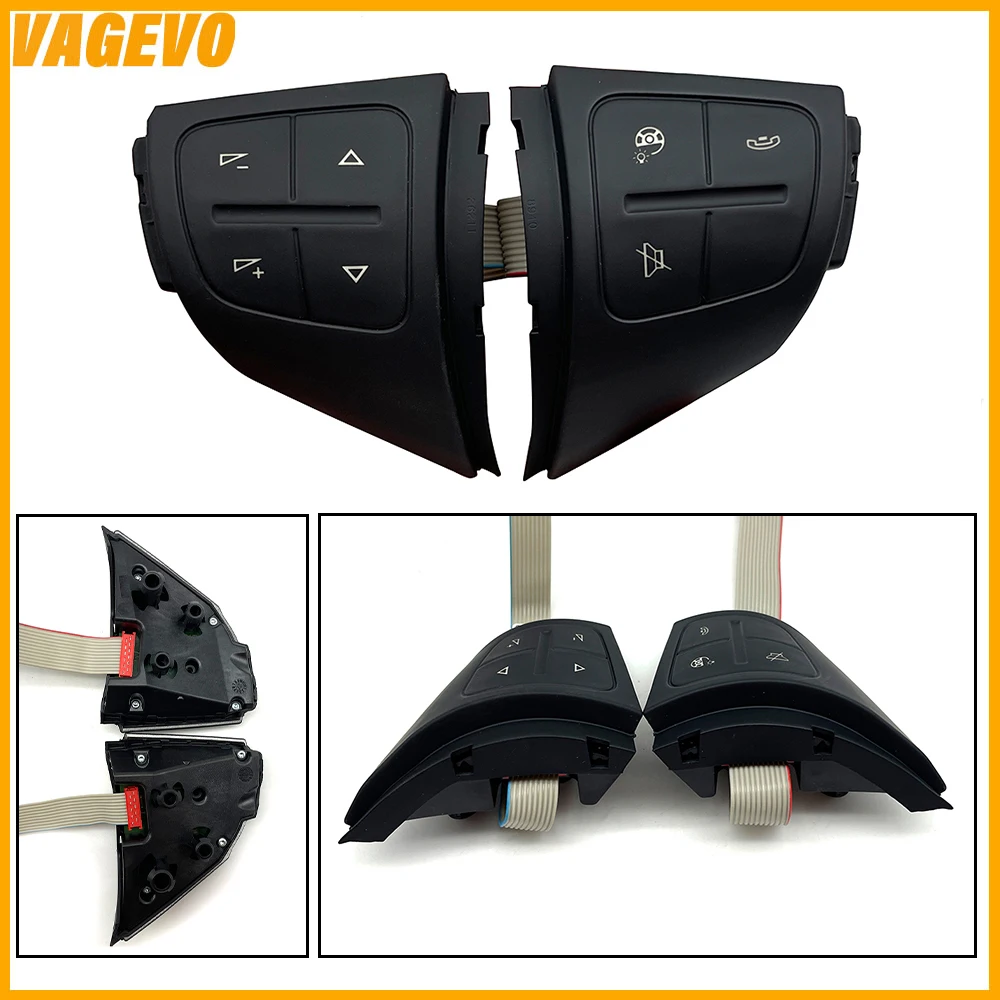 Multi functional steering wheel button for Skoda Octavia 2007-2017, Car Accessories 1ZD 959 537 1ZD 959 538