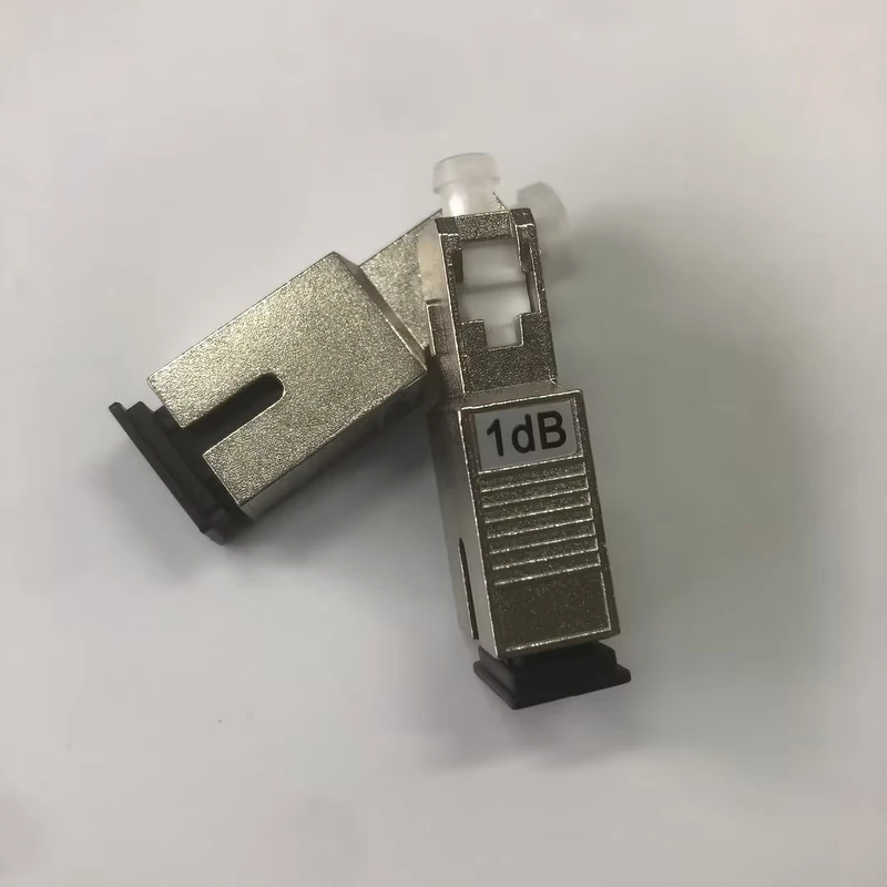

10pcs SC UPC Fiber Optic Attenuator Single Mode Male to Female Plug in Connector 1db 2db 3db 5db 7db 10db 30db Adapter Ftth