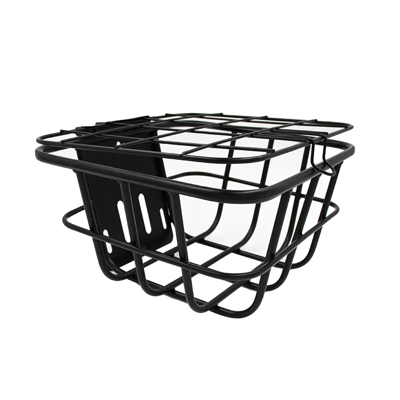 Steel Mesh Quick Release Bike Basket Removable Bicycle Rear Basket