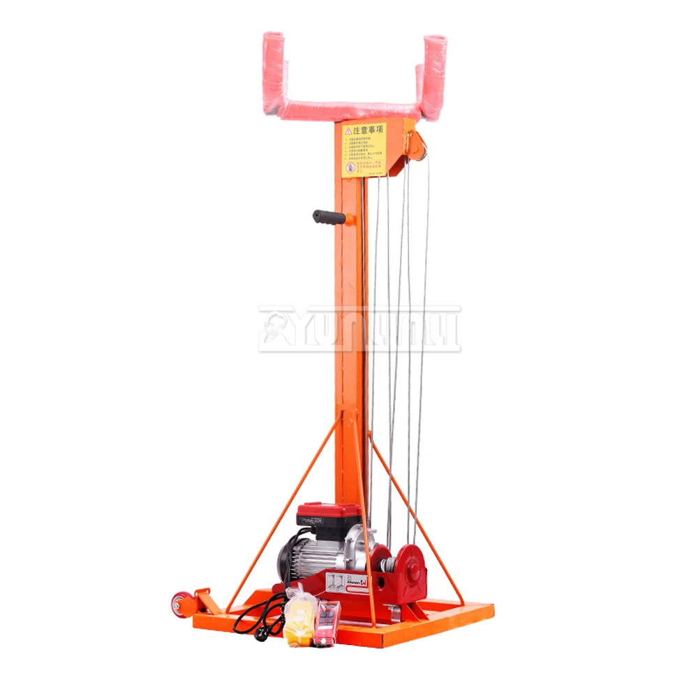 Roller gate lift roller shutter pintu pengangkat pipa, mengangkat ponsel kecil 220V