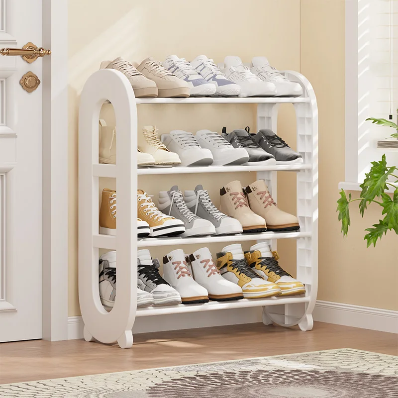 

4/5 Tiers Shoe Rack Multi-Layer Simple Shoe Shelf Living Room Space Saving Shoes Organizer Dormitory Shoes Shelf