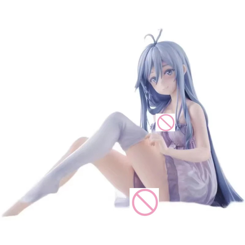 10cm 86-Eighty Six Vladilena·Milize 잠옷을 입은 애니메이션 소녀 피규어 모델 조각상 컬렉션 데스크탑 장식 장난감 선물