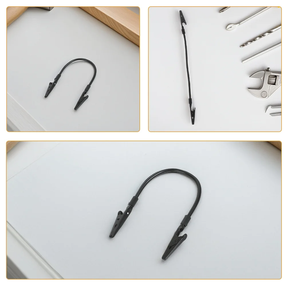 3Pcs Welding Tool No Hands Soldering Wire Holder Dual-Head Flexible Clips Single Hand Operation Memo Photo Clamp Metal Clips DIY