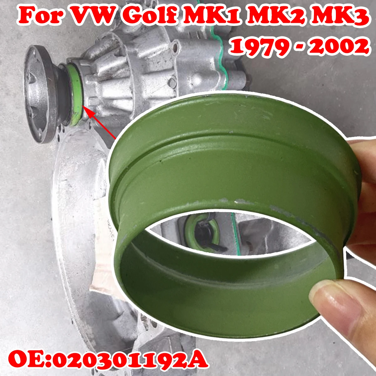 

Manual Gearbox 020 Seal Housing Trans Axle Flange Sleeve Control Arm Mounting For VW Golf MK1 MK2 MK3 1979 1980 1981 1982-2002